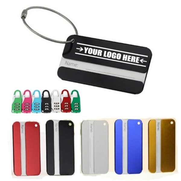 Coded Lock With Aluminium Luggage Tag Gift Box Set - Coded Lock With Aluminium Luggage Tag Gift Box Set - Image 3 of 3