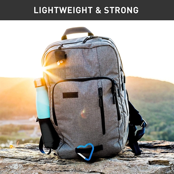 Heart Carabiner Key Chain - Heart Carabiner Key Chain - Image 4 of 4