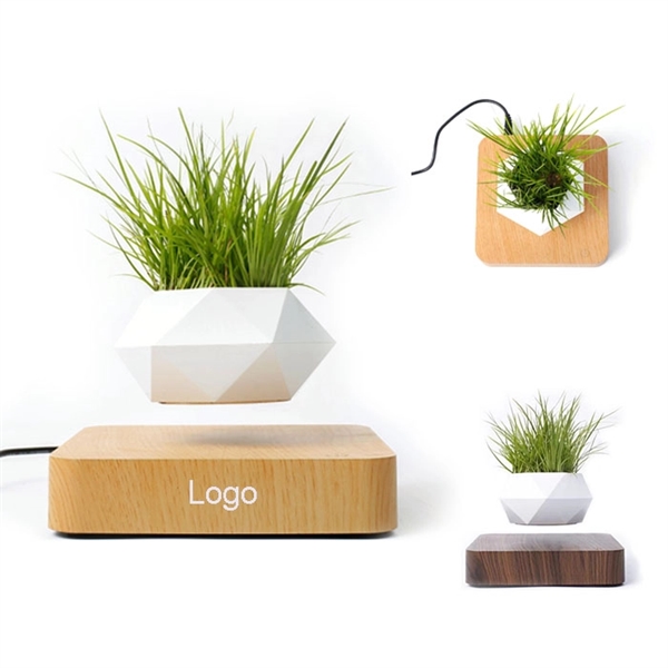 Magnetic Suspension Plant Pot Levitating Decor - Magnetic Suspension Plant Pot Levitating Decor - Image 0 of 0