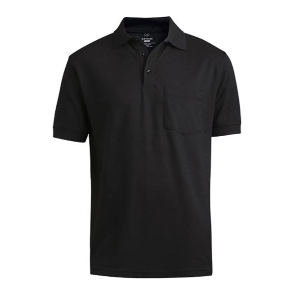Soft Touch Pique Polo With Pocket