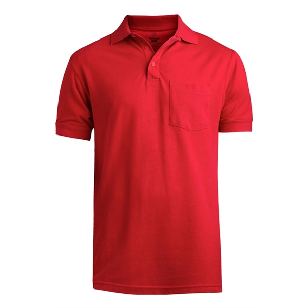 Soft Touch Pique Polo With Pocket