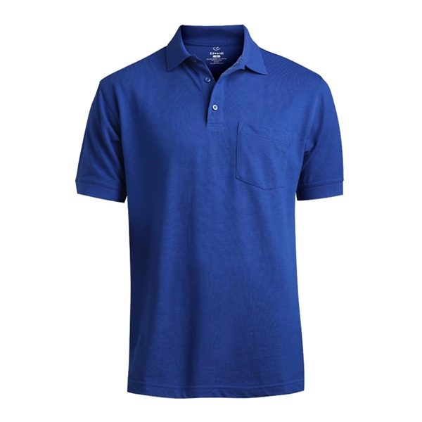 Soft Touch Pique Polo With Pocket