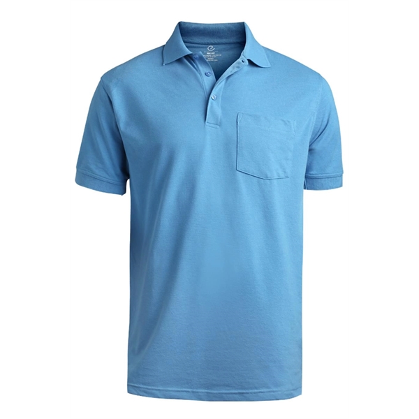 Soft Touch Pique Polo With Pocket