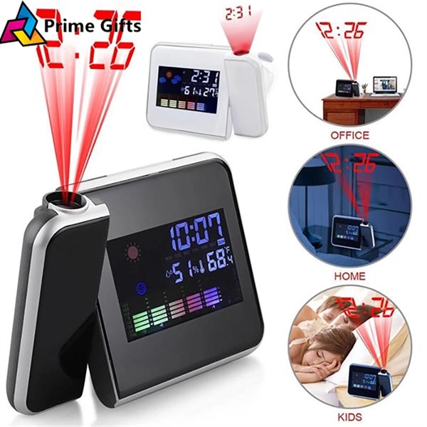 Multi-function Digital Projection Alarm Clock Weather - Multi-function Digital Projection Alarm Clock Weather - Image 0 of 3