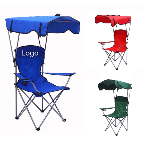 Folding Beach Chair with Canopy - Folding Beach Chair with Canopy - Image 0 of 2