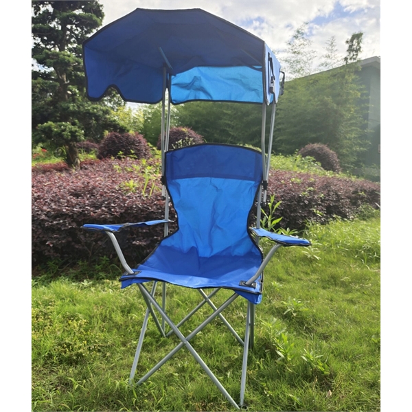 Folding Beach Chair with Canopy - Folding Beach Chair with Canopy - Image 2 of 2