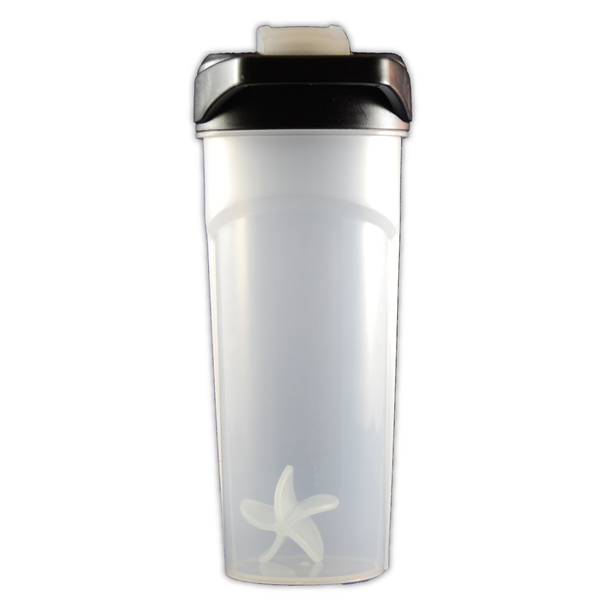 24 oz. BPA free Frosted Easy carry Shaker Bottle w/ Flip top - 24 oz. BPA free Frosted Easy carry Shaker Bottle w/ Flip top - Image 1 of 3