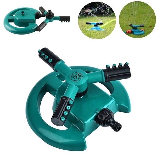 360 Degree Rotating Lawn Sprinkler - 360 Degree Rotating Lawn Sprinkler - Image 0 of 2