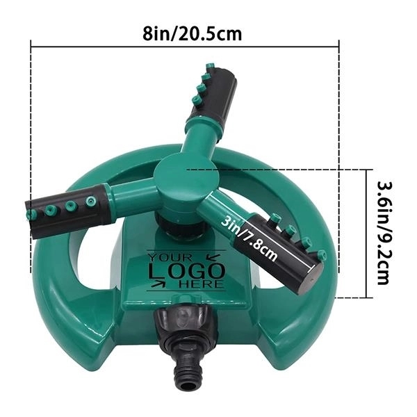360 Degree Rotating Lawn Sprinkler - 360 Degree Rotating Lawn Sprinkler - Image 2 of 2