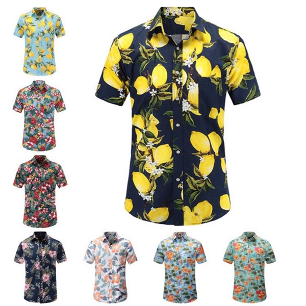 Short Sleeve Hawaii Shirt - Short Sleeve Hawaii Shirt - Image 1 of 6