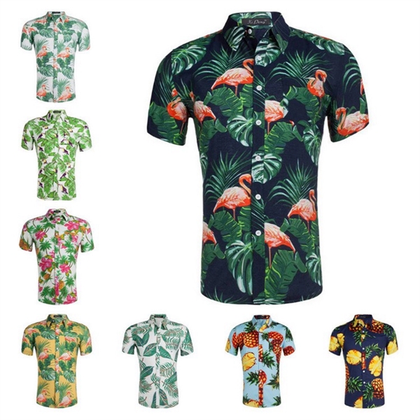 Short Sleeve Hawaii Shirt - Short Sleeve Hawaii Shirt - Image 2 of 6