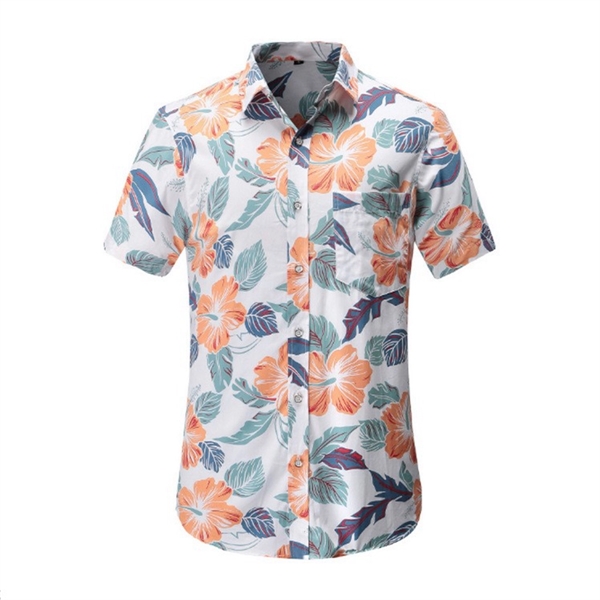 Short Sleeve Hawaii Shirt - Short Sleeve Hawaii Shirt - Image 3 of 6