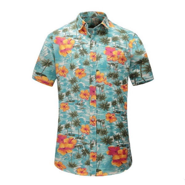 Short Sleeve Hawaii Shirt - Short Sleeve Hawaii Shirt - Image 4 of 6