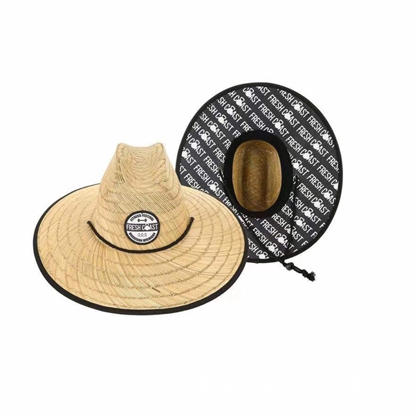 Sol Lifeguard Straw Hat - Sol Lifeguard Straw Hat - Image 1 of 7