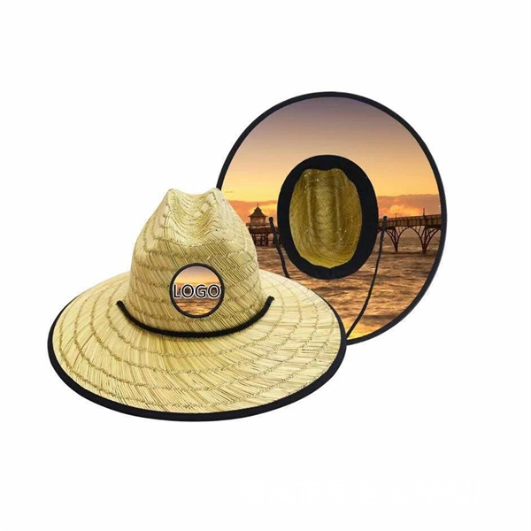 Sol Lifeguard Straw Hat - Sol Lifeguard Straw Hat - Image 5 of 7