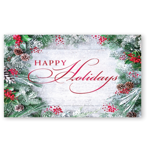 Frosted Greens - Holiday Greeting Card - Frosted Greens - Holiday Greeting Card - Image 0 of 0