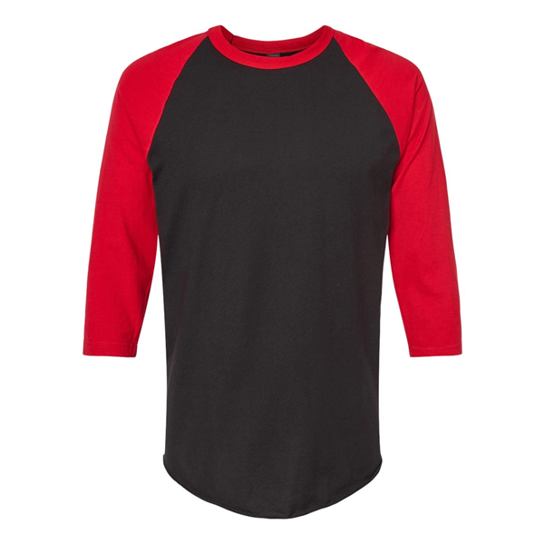 Tultex Fine Jersey Raglan T-Shirt - Tultex Fine Jersey Raglan T-Shirt - Image 3 of 73