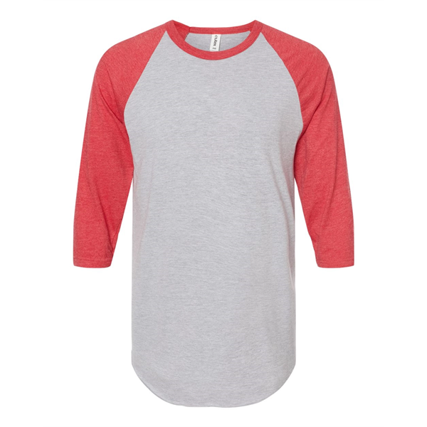 Tultex Fine Jersey Raglan T-Shirt - Tultex Fine Jersey Raglan T-Shirt - Image 13 of 73