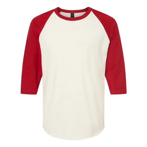 Tultex Fine Jersey Raglan T-Shirt - Tultex Fine Jersey Raglan T-Shirt - Image 21 of 73