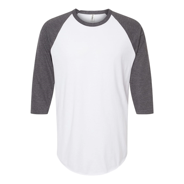 Tultex Fine Jersey Raglan T-Shirt - Tultex Fine Jersey Raglan T-Shirt - Image 25 of 73