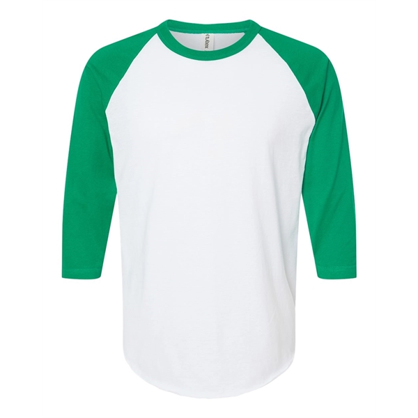 Tultex Fine Jersey Raglan T-Shirt - Tultex Fine Jersey Raglan T-Shirt - Image 27 of 73