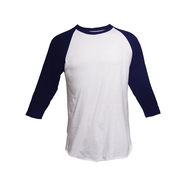 Tultex Fine Jersey Raglan T-Shirt - Tultex Fine Jersey Raglan T-Shirt - Image 29 of 73