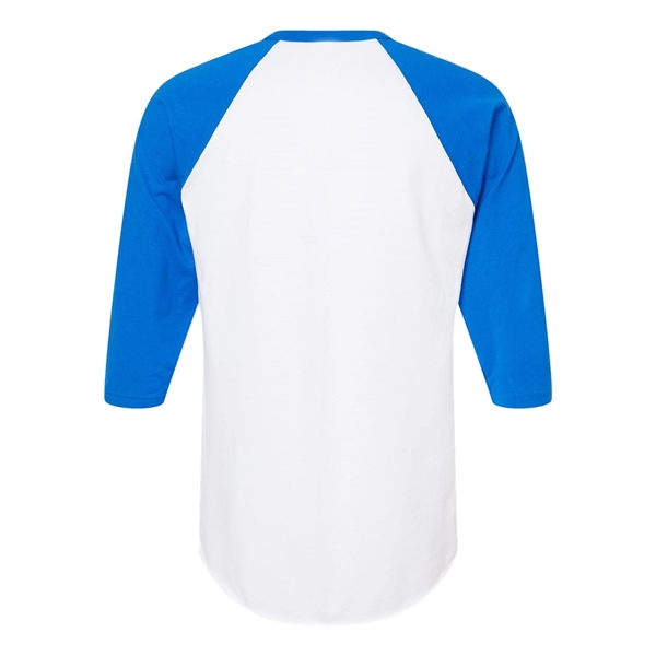 Tultex Fine Jersey Raglan T-Shirt - Tultex Fine Jersey Raglan T-Shirt - Image 34 of 73