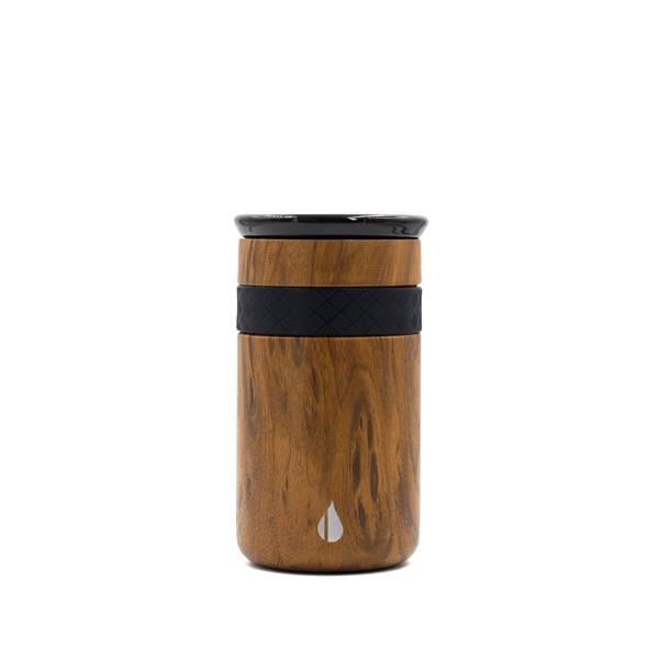 Elemental® 12oz Artisan Tumbler with Ceramic Lid - Stainless - Elemental® 12oz Artisan Tumbler with Ceramic Lid - Stainless - Image 9 of 18