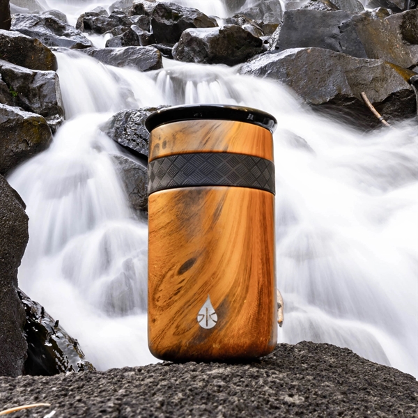 Elemental® 12oz Artisan Tumbler with Ceramic Lid - Stainless - Elemental® 12oz Artisan Tumbler with Ceramic Lid - Stainless - Image 11 of 18