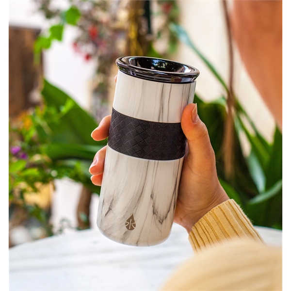 Elemental® 12oz Artisan Tumbler with Ceramic Lid - Stainless - Elemental® 12oz Artisan Tumbler with Ceramic Lid - Stainless - Image 16 of 18