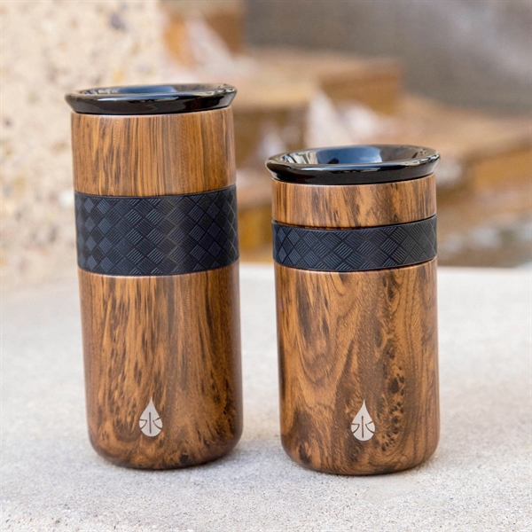 Elemental® 12oz Artisan Tumbler with Ceramic Lid - Stainless - Elemental® 12oz Artisan Tumbler with Ceramic Lid - Stainless - Image 17 of 18