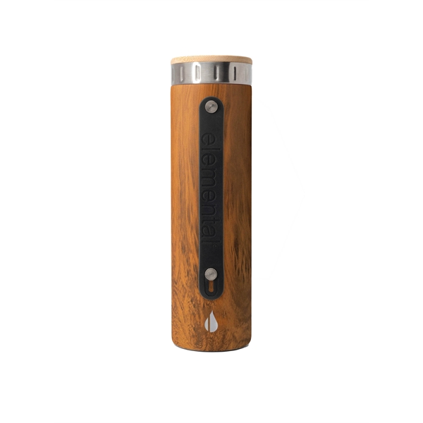 20oz Insulated Water Bottle with Bamboo Lid - 20oz Insulated Water Bottle with Bamboo Lid - Image 14 of 19