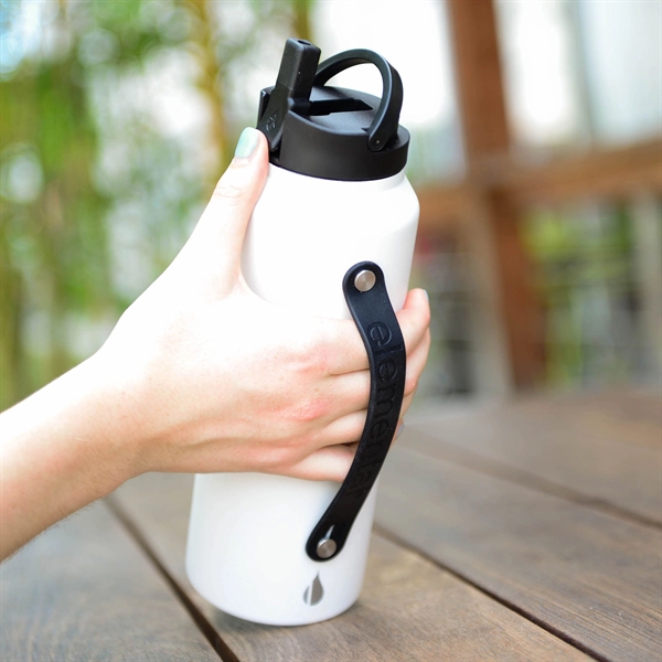 32oz Insulated Water Bottle with Sport Lid - 32oz Insulated Water Bottle with Sport Lid - Image 20 of 21