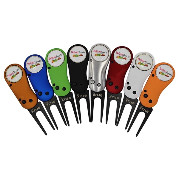 Flix Lite Pro 2.0 Divot Tool Pouch Pack - Flix Lite Pro 2.0 Divot Tool Pouch Pack - Image 1 of 2