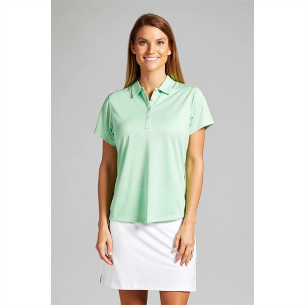 Bermuda Sands Ladies Charlee Solid Short Polo - Bermuda Sands Ladies Charlee Solid Short Polo - Image 1 of 7