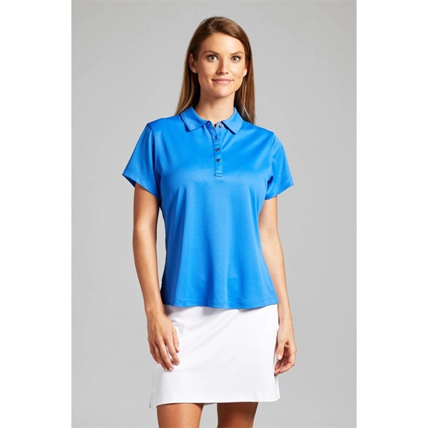 Bermuda Sands Ladies Charlee Solid Short Polo - Bermuda Sands Ladies Charlee Solid Short Polo - Image 3 of 7