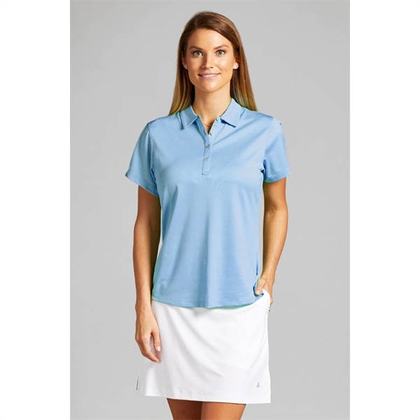 Bermuda Sands Ladies Charlee Solid Short Polo - Bermuda Sands Ladies Charlee Solid Short Polo - Image 5 of 7