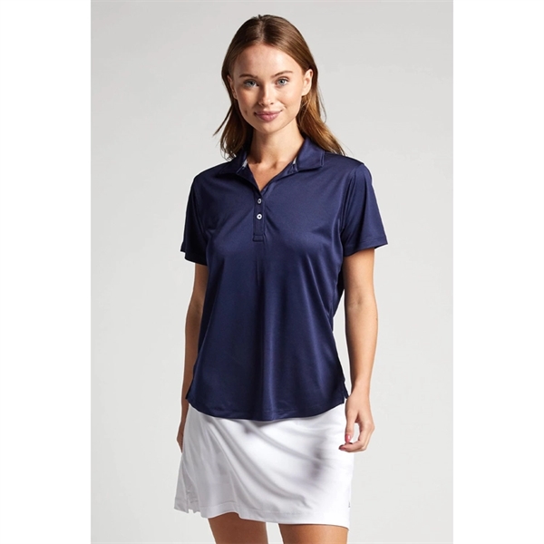 Bermuda Sands Women's Falcon Solid Interlock Polo - Bermuda Sands Women's Falcon Solid Interlock Polo - Image 1 of 3