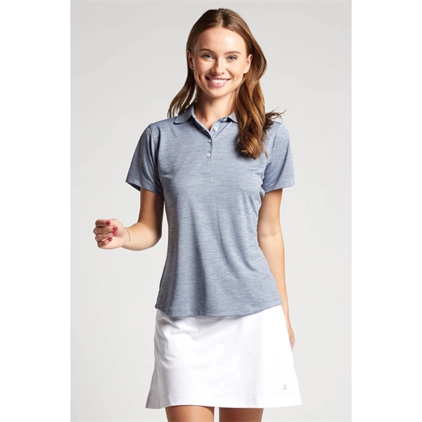 Bermuda Sands Ladies Steam Striated Short Sleeve Polo - Bermuda Sands Ladies Steam Striated Short Sleeve Polo - Image 1 of 1