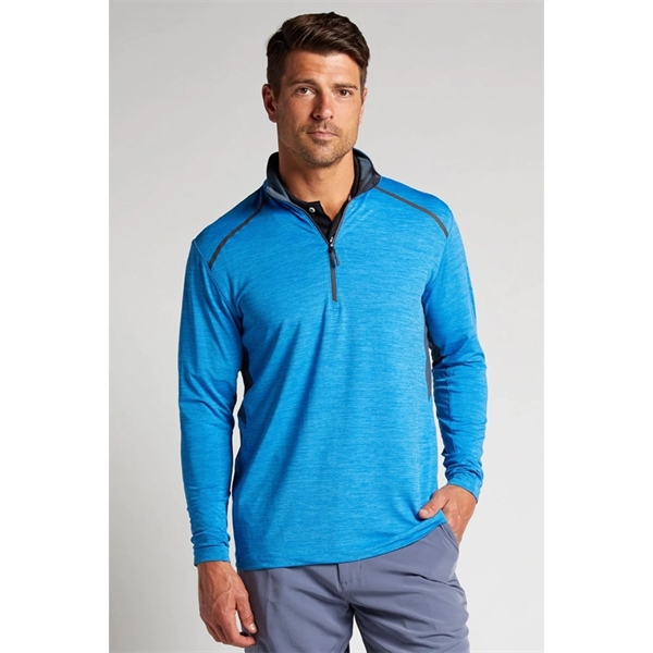 Bermuda Sands Perfection 1/4 Zip Striated Pullover - Bermuda Sands Perfection 1/4 Zip Striated Pullover - Image 0 of 3