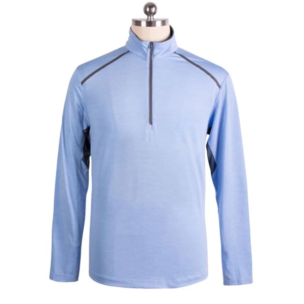 Bermuda Sands Perfection 1/4 Zip Striated Pullover - Bermuda Sands Perfection 1/4 Zip Striated Pullover - Image 3 of 3