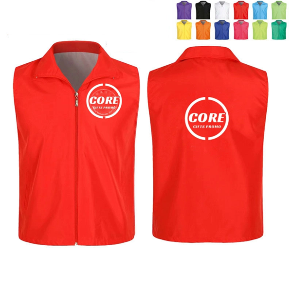 Adult Volunteer Activity Supermarket Uniform Vests - Adult Volunteer Activity Supermarket Uniform Vests - Image 0 of 2