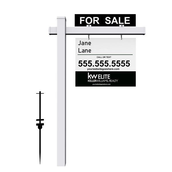 Real Estate Post 24"x18" - Real Estate Post 24"x18" - Image 1 of 1