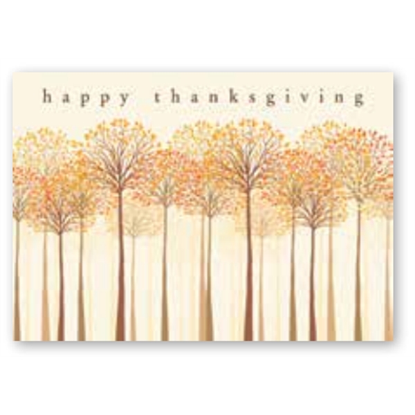 Thankful Trees - Holiday Greeting Card - Thankful Trees - Holiday Greeting Card - Image 0 of 1