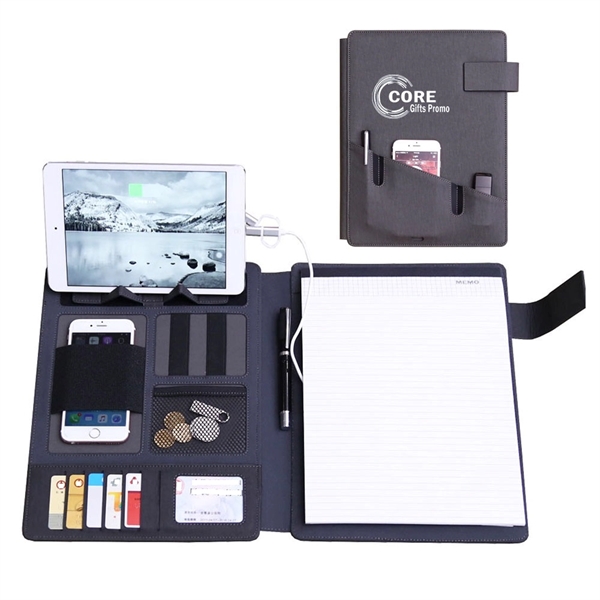 Professional Padfolio With Phone Stand - Professional Padfolio With Phone Stand - Image 0 of 2