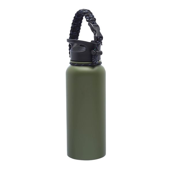34 oz. Vacuum Insulated Sports Water Bottles w/ Carry Strap - 34 oz. Vacuum Insulated Sports Water Bottles w/ Carry Strap - Image 1 of 4