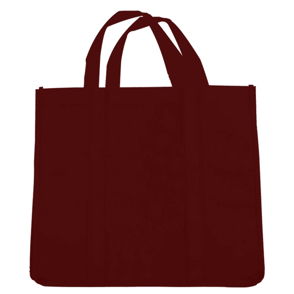 Budget Custom Reusable Grocery Tote Bag - Budget Custom Reusable Grocery Tote Bag - Image 2 of 12