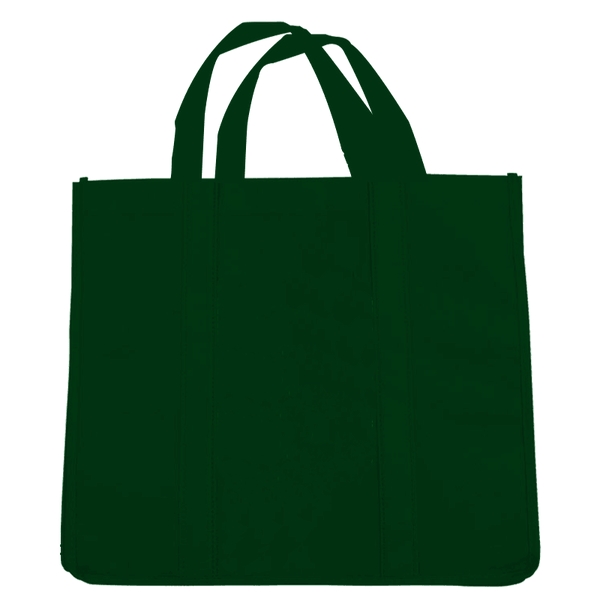 Budget Custom Reusable Grocery Tote Bag - Budget Custom Reusable Grocery Tote Bag - Image 3 of 12
