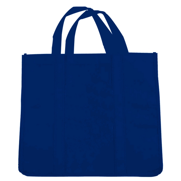 Budget Custom Reusable Grocery Tote Bag - Budget Custom Reusable Grocery Tote Bag - Image 6 of 12