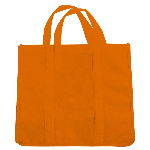 Budget Custom Reusable Grocery Tote Bag - Budget Custom Reusable Grocery Tote Bag - Image 7 of 12